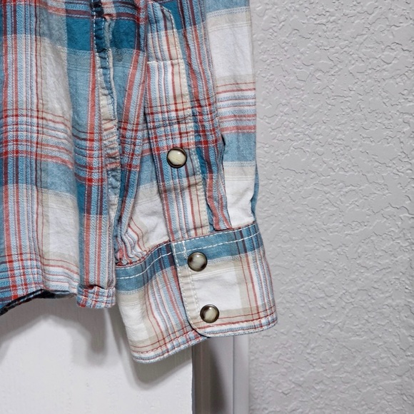 Ariat Multicolor Plaid Snap Shirt - Picture 6 of 6